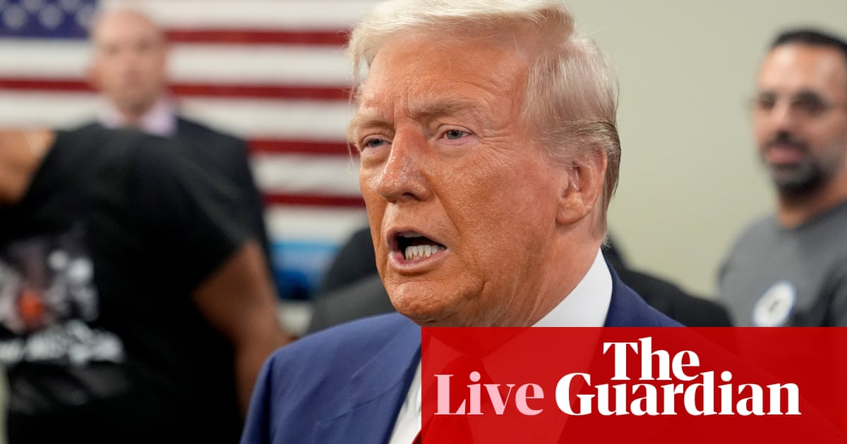 Trump calls Biden ‘very nice’ after president’s response to apparent assassination attempt; Harris focuses on youth vote – live | US elections 2024